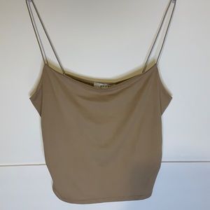 Brand new WT cute beige tank top. Size XL